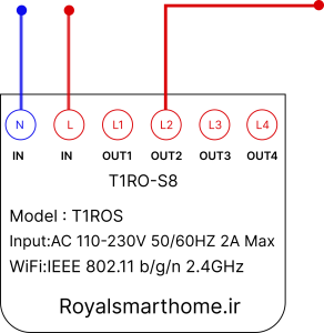 کلید لمسی تک پل رویال