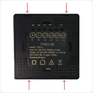 نحوی نصب کلید لمسی کولر