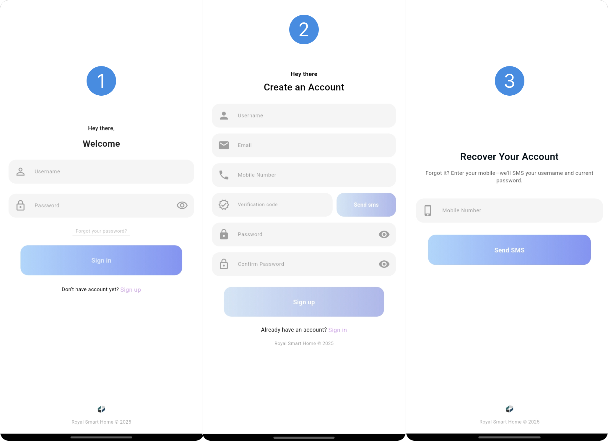 آموزش نصب اپلیکیشن کلید لمسی هوشمند رویال روی گوشی اندروید