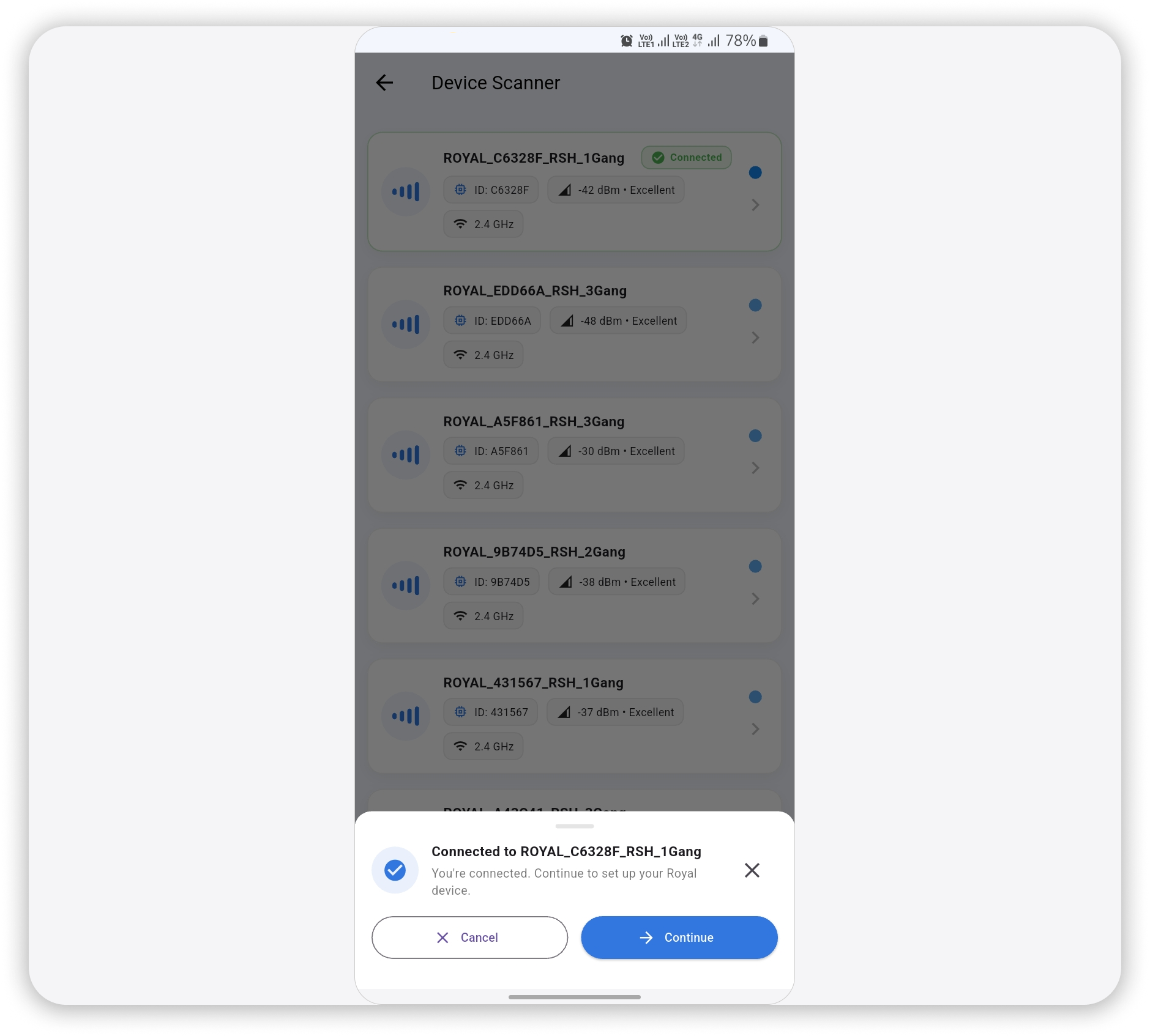 کلید لمسی هوشمند رویال