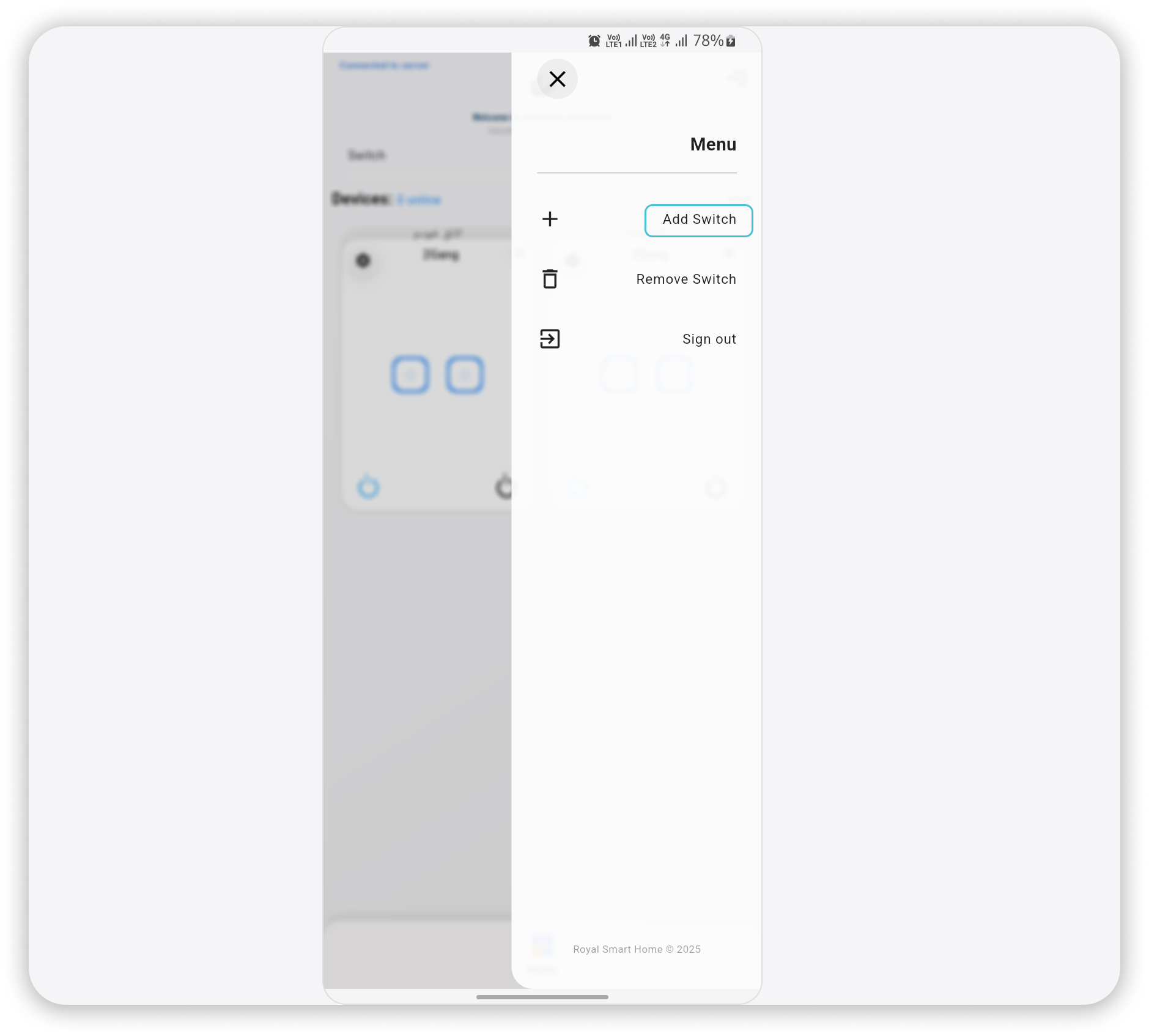 کلید لمسی هوشمند رویال