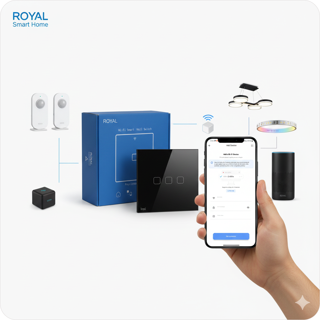 کلید لمسی هوشمند رویال