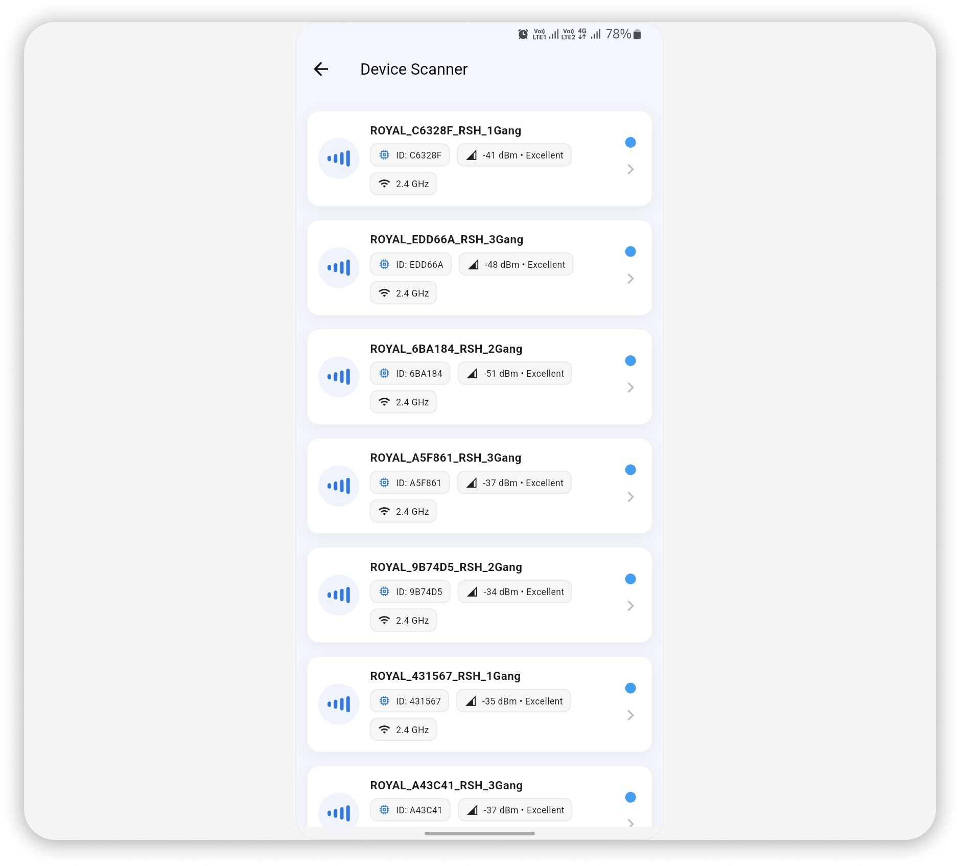 کلید لمسی هوشمند رویال